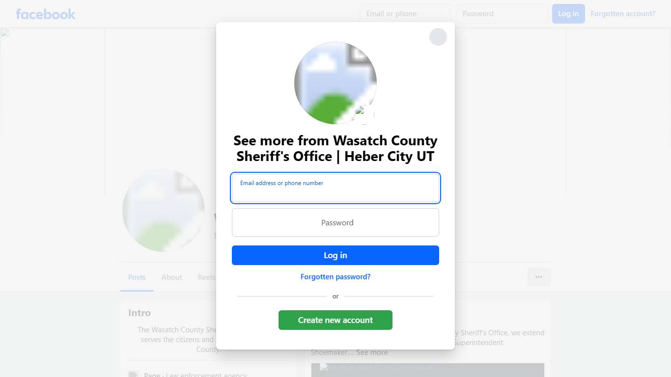 Wasatch County Sheriff's Office Heber City UT Facebook